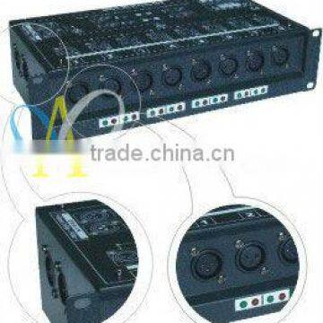 Eight-way DMX distributor computer light controller