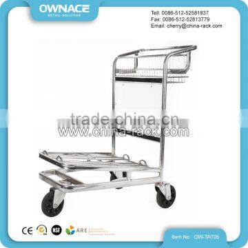 High Quality Steel Airport Luggage Cart Airport Baggage Cart