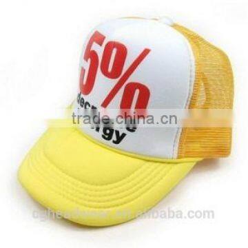 promotional wholesale foam trucker cap/ mesh cap/ mesh swim cap