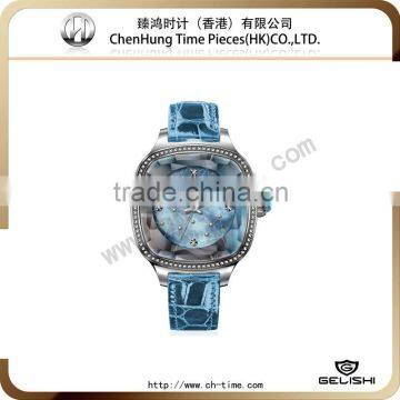 Waterproof 3atm new design fashion girls watch big dial brand watch factory china