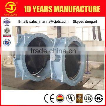 BFV-MD-007 DN1400 double eccentric industry large butterfly valve