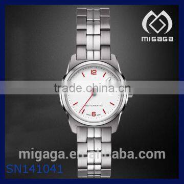 Automatic Mechanical all steel lady watch water resistant 10 bar