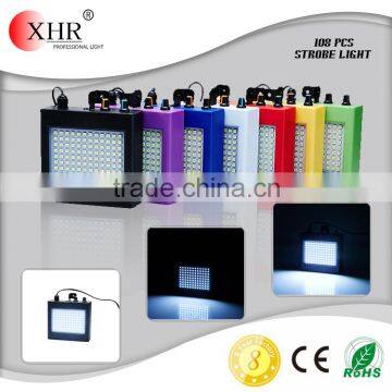 Cheap Mini LED Strobe Lighting 25w 108pc LED Strobe Flash Light For Indoor Party