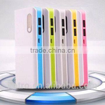 Cheapest mobile charger USB external power bank 10000mAh power bank in china