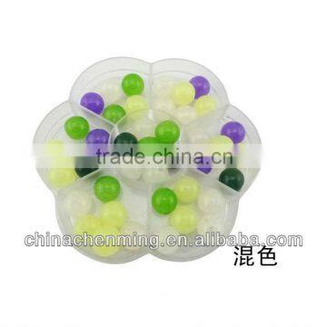 5mm decorative colorful plastic colored acrylic balls