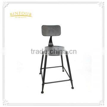 Popular patio iron high bar chairs