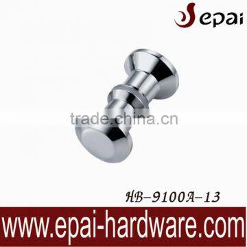 hidden door knob in stainless steel for bathroom