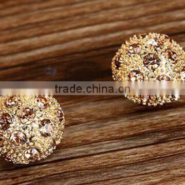 Fashion Round Ball Shape Rhinestone Hijab Pins/ Supplier's Choice photo-3