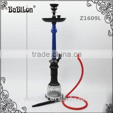 Aluminium black good quality hookah OEM made in china