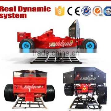 2015 oversea hot sale removable mobile 3d driving simulator F1 car simulator