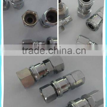 Iron Self-locking Quick Coupler For Air tube Connected Nylon And Polyurethane