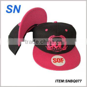wholesale custom 3D embroidery snapback hats
