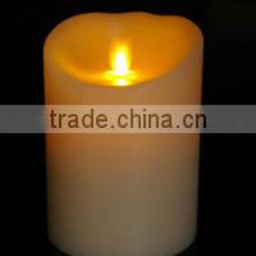 D80*H120mm paraffin electronic swing LED candle, Christmas LED candles