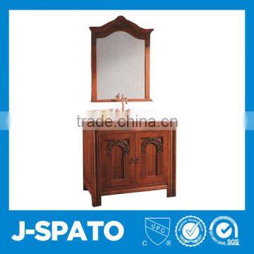 North America Style Modern Solid Wooden Bathroom Vanity HS103