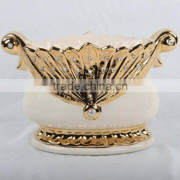 European Design Good Price Ceramic Shape Soup Tureen With Decorative Galzed Soup Tureen photo-6