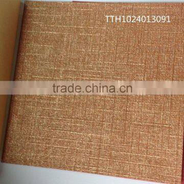Hign quality linen embossing paper with shining color for notebook / gift box covers