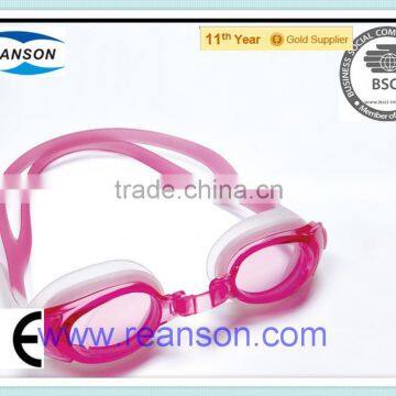 3 Sizes Replaceble Nose-bridge Swimming Goggles with Beautiful Color