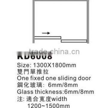 Foshan Good Price Aluminium Bathroom Shower Doors (KD6008) photo-2