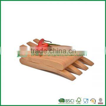 Bamboo salad servers, customed bamboo wood serving tools