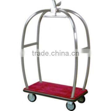 Luxurious birdcage luggage trolley