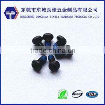 black pan head stainless steel nylok fixing screws