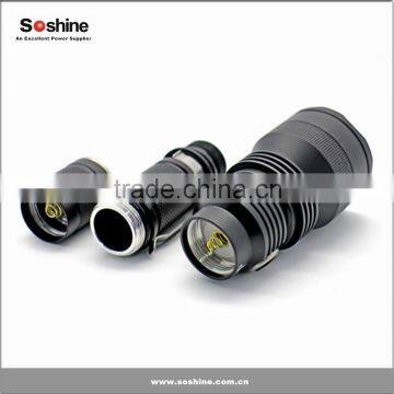 Original Soshine TC6CS LED 960 Lumens 18650 Rechargeable Tactical Led Flashlight Torch photo-3