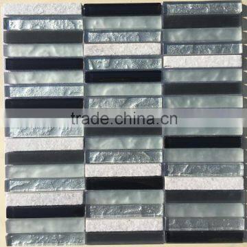 good quality cheap price crystal stone and glass mosaic