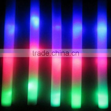 whosale custom foam colorful led flashing stick