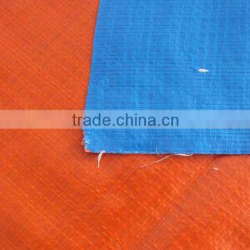 Plastic Waterproof Blue Orange Cheap Tarps Tarpaulin Manufacturer