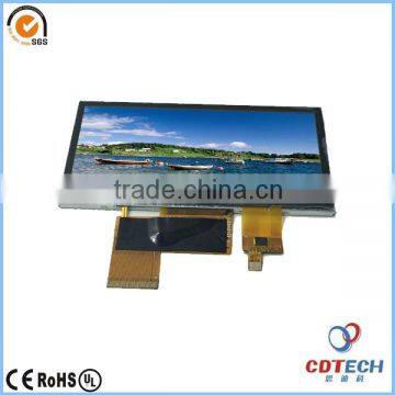 Automative 5.0 inch P-Cap touch panel 480*272 TFT Type LCD Screen display for POS Machine