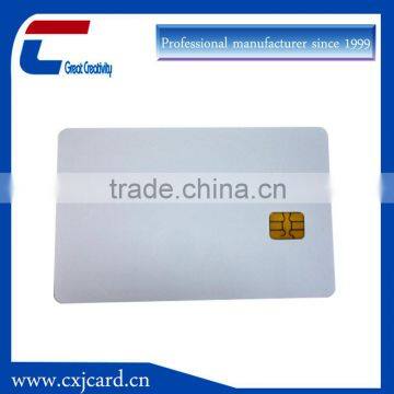 Blank sle5528 contact IC card for access control