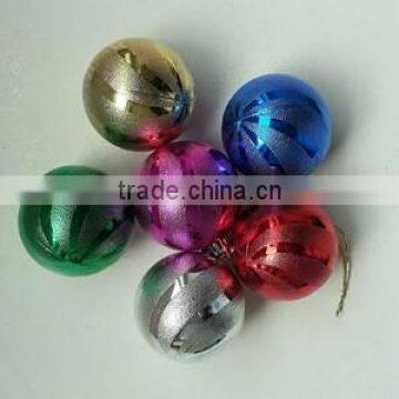 2016 hot sell plastic christmas painted ball ornaments bulk