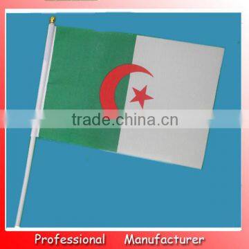 50*70cm Hand Held Flag,red Black Red Flag,68D Polyester Flag