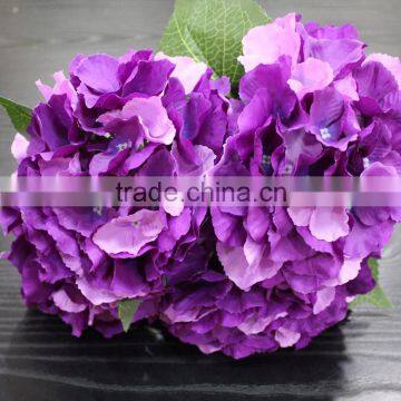 artificial silk latex hydrangea