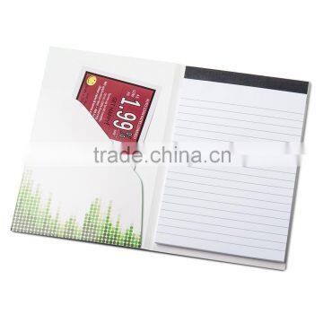 a5 colorful paper promotional notepad