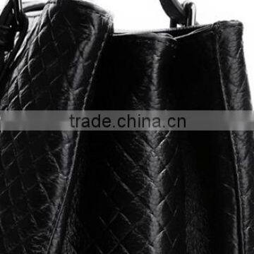 Lastest Women Big Designer Woven Shoulder Bag Genuine Leather Tote Bag photo-5