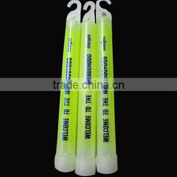 2015 Hot selling party supplies 6 inches multicolor chemical glow sticks