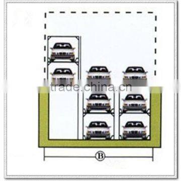 2 or 3 level vertical mechanical car parking lift