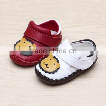 In the autumn of 2016 new leather baby shoes, children's shoes brand shoes children baby shoes soft bottom shoes suture