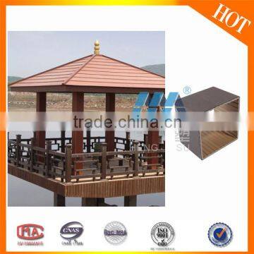 WPC Eco-friendly waterproof plastic composite fencing