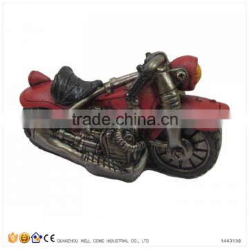 Resin Coin Box Sports Motorbike for Kids