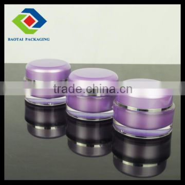 15g 30g 50g jar packaging transparent plastic jar,cheap acrylic jar for hand cream