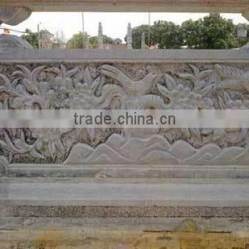 Stone handrail stairs design modern stair railing from Vietnam