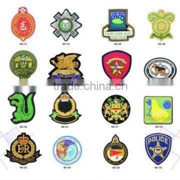 Hand Made Embroidered Badges & Emblems (catalogue pic)