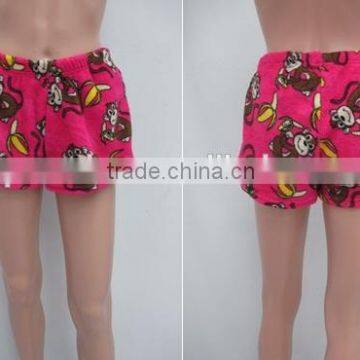 Women & Women Plus Plush Lounge Coral Fleece Shorts