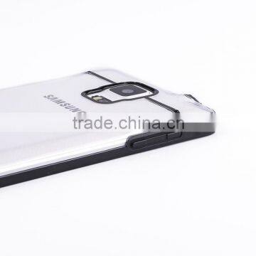 Transparent Slim Case for Samsung Note 4, PC+TPU Combo Case photo-2