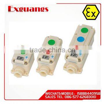 Factory explosion proof control pushbutton for hazardous location