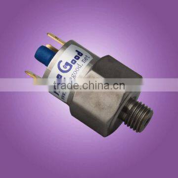 Adjustable oil pressure switch for air compressor