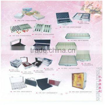 Customized aluminum metal box for gift and packing boxes cosmetics case