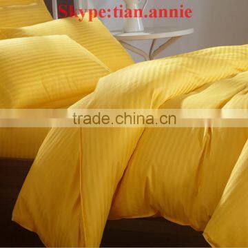 Bedding bedding set hotel bedding Bedding set with yellow color High quality bedding set China factory wholesale